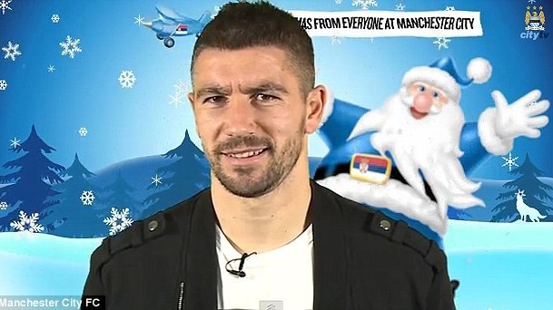 Futbal_Aleksandar Kolarov_Vianoce